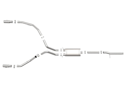 aFe Apollo GT Series 3 IN 409 SS Cat-Back Exhaust - 49-44111-P-C-Dub Tech