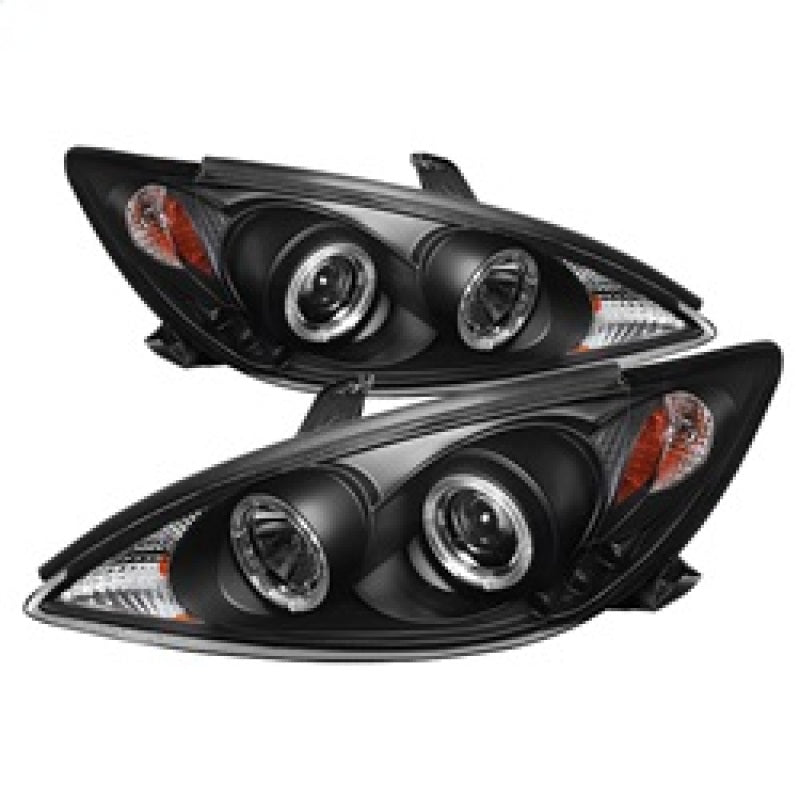 Spyder Toyota Camry 02-06 Projector Headlights LED Halo LED Black - 5064301