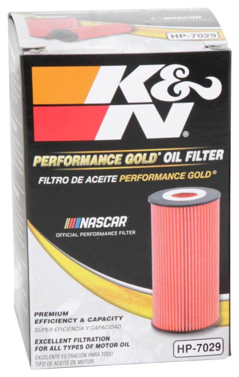 K&N Performance Oil Filter for Hyundai/Kia 3.8L V6, 4.6L/5.0L V8 - HP-7029