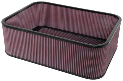 K&N Custom Racing Assembly Carbon Fiber Air Box w/o Base - 100-8564