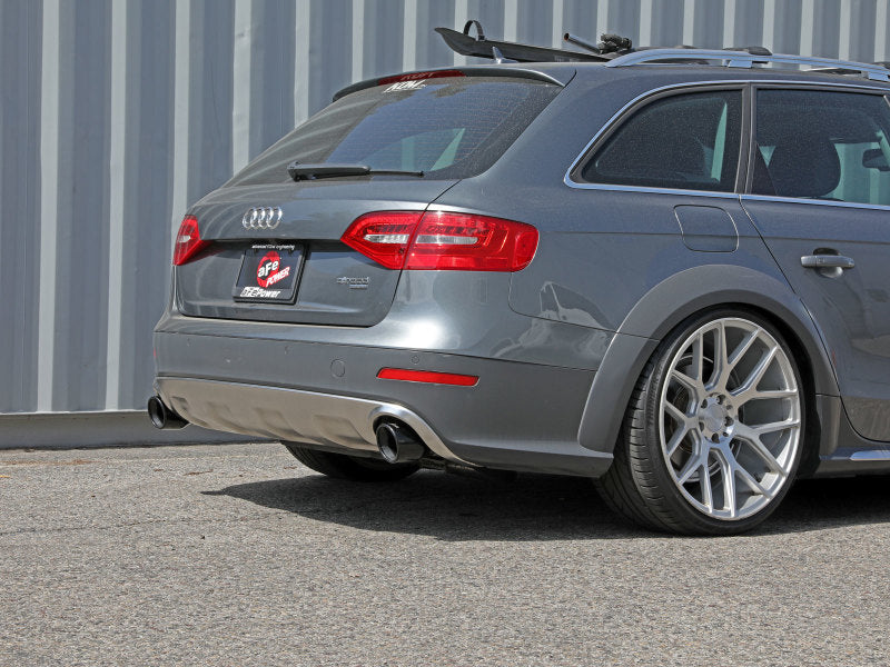 afe MACH Force-Xp 13-16 Audi Allroad L4 SS Axle-Back Exhaust - 49-36437-B-C-Dub Tech