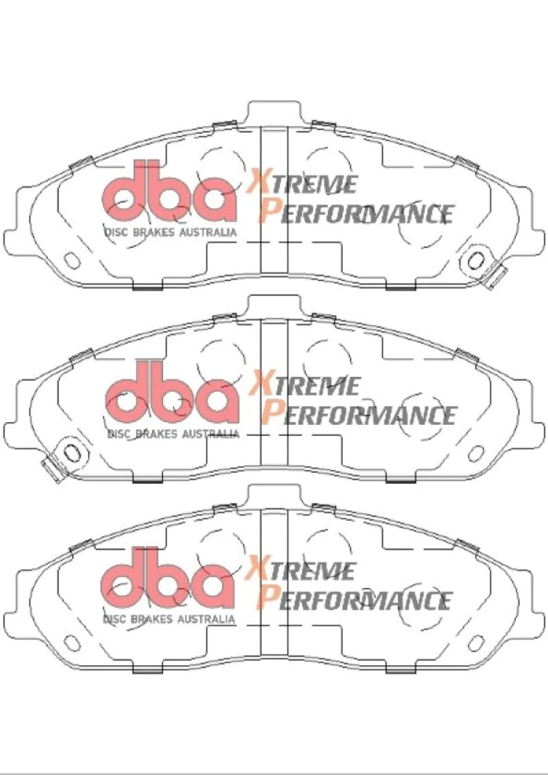 DBA 97-06 Corvette (Incl C5 Z06) XP650 Front Brake Pads - DB7599XP