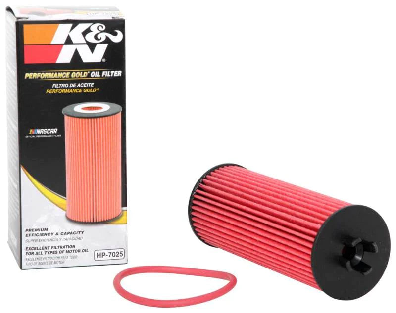 K&N Performance Oil Filter for 11-13 Chrysler 200/300 3.6L / - HP-7025
