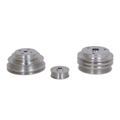 BBK 85-97 GM Truck 305 350 Underdrive Pulley Kit - - 1598-C-Dub Tech