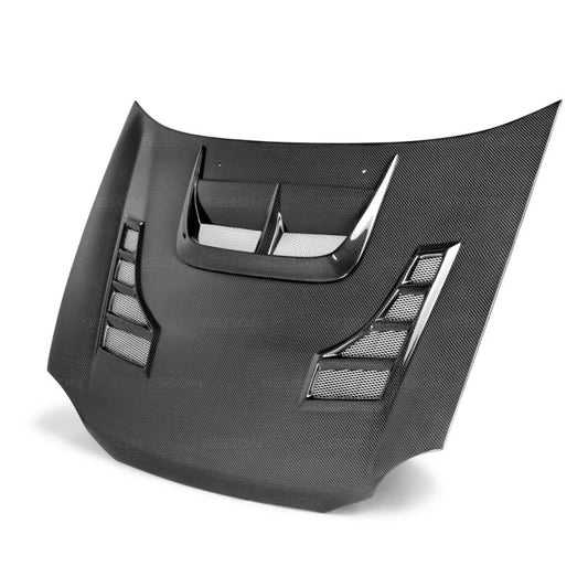 Seibon 02-03 Subaru WRX CW Carbon Fiber Hood - HD0203SBIMP-CW