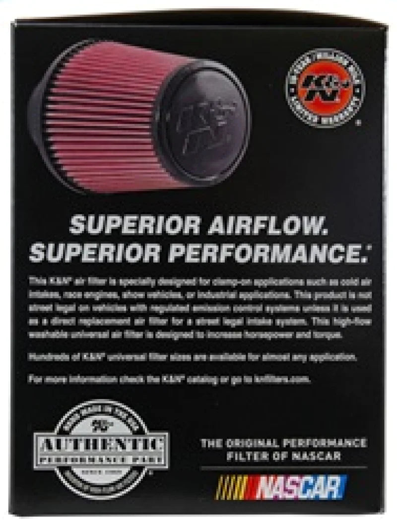 K&N Universal Air Filter (4in. Flange / 6in. Base OD - RE-0850