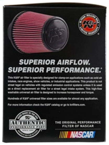K&N Universal Air Filter (4in. Flange / 6in. Base OD - RE-0850
