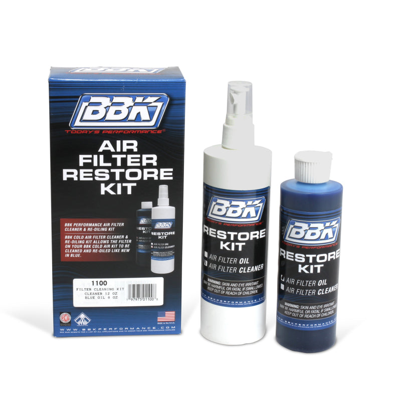 BBK BBK Cold Air Filter Restore Cleaner And Re-Oil Kit - 1100-C-Dub Tech