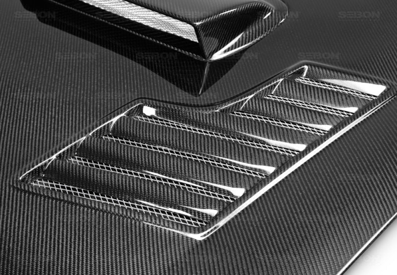 Seibon 02-03 Subaru WRX CWII Carbon Fiber Hood - HD0203SBIMP-CWII