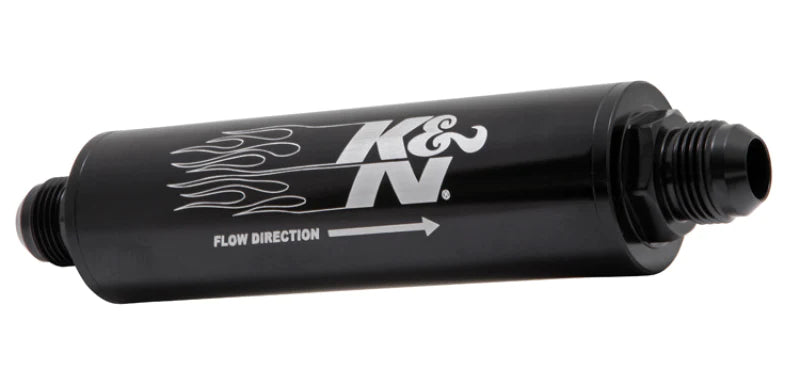 K&N 2in OD x 9in L 10AN 25 Micron In-Line - 81-1002