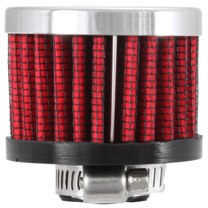 K&N Clamp On Rubber Base Crankcase Vent Filter 0.5in Flange - 62-1330