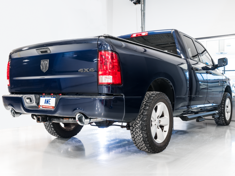 AWE Tuning 09-18 RAM 1500 5.7L (w/Cutouts) 0FG Dual Rear - 3015-33004-C-Dub Tech