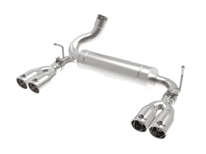 aFe Vulcan Series 2.5in 304 SS Axle-Back Exhaust Polished 07-18 - 49-38086-P