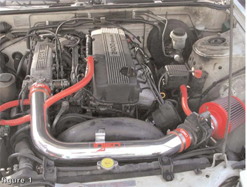 Injen 89-90 Nissan 240SX L4 2.4L Black IS Short Ram - IS1910BLK