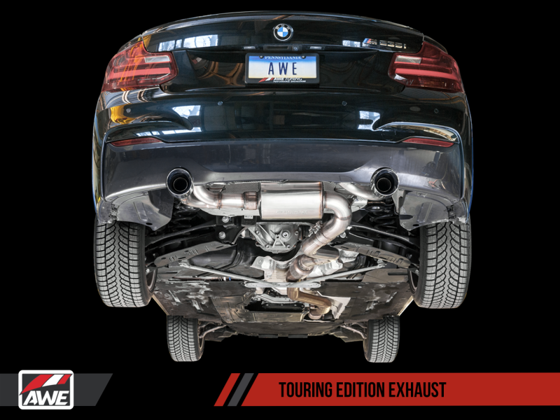 AWE Tuning BMW F22 M235i / M240i Touring Edition Axle-Back - 3010-33034-C-Dub Tech