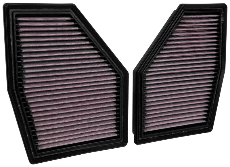 K&N 2020 BMW M550i 4.4L V8 Replacement Air Filter (2 - 33-3155