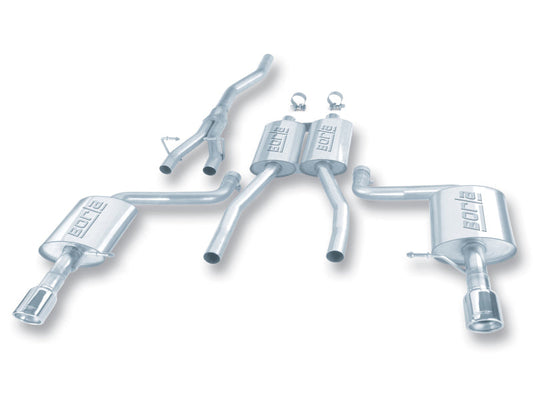 Borla Cat Back system for 02-08 Audi A4 Quattro 2.0L - 140100