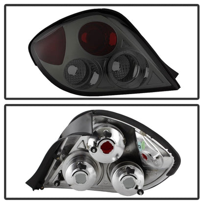 Spyder Hyundai Tiburon 03-05 Euro Style Tail Lights Smoke ALT-YD-HYT03-SM - 5005458