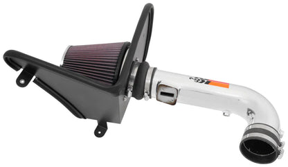 K&N 16-17 Chevy Camaro 3.6L Silver Typhoon Short Ram Intake - 69-4535TP