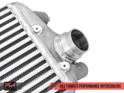 AWE Tuning Porsche 991 (991.2) Turbo/Turbo S Performance Intercooler Kit - 4510-11050