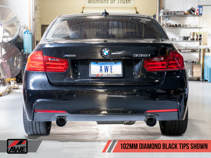 AWE Tuning BMW F3X 335i/435i Touring Edition Axle-Back Exhaust - - 3010-33030-C-Dub Tech