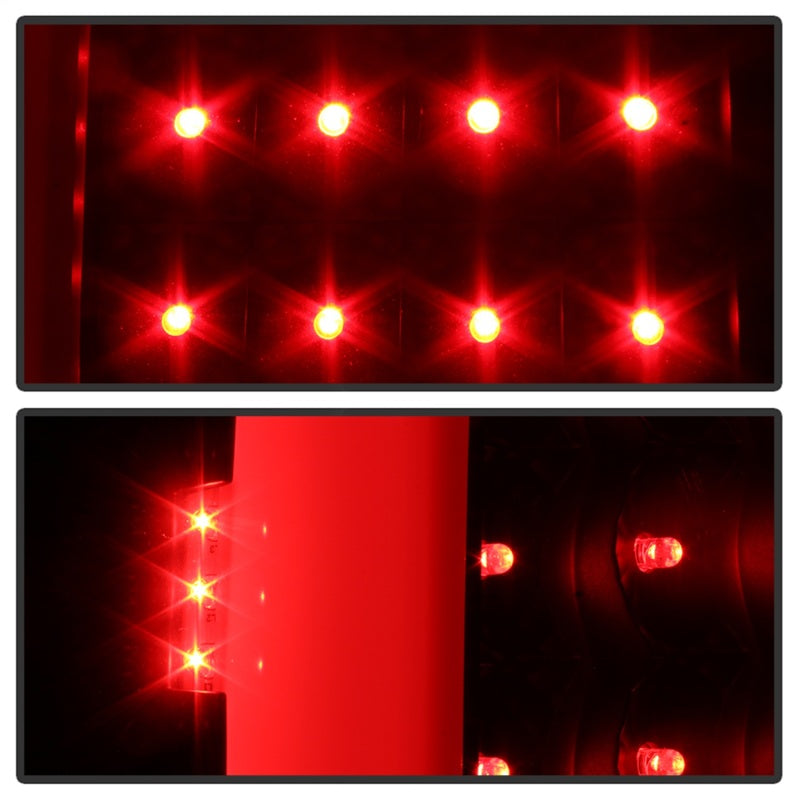xTune 07-13 GMC Sierra 1500 LED Tail Lights - Black - 9038518