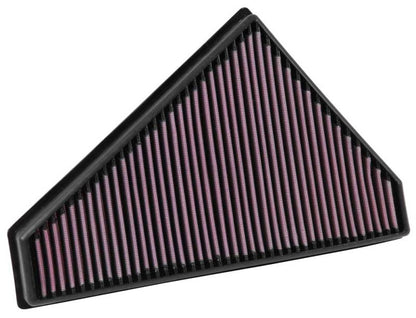 K&N Replacement Panel Air Filter (Left Side) 2014-2015 Jaguar F-Type - 33-3021