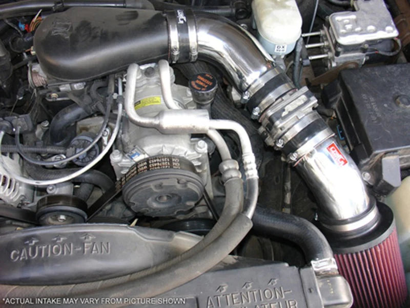Injen 94-04 S10 Sonoma Jimmy Blazer 4.3L V6 Wrinkle Black - PF7021WB
