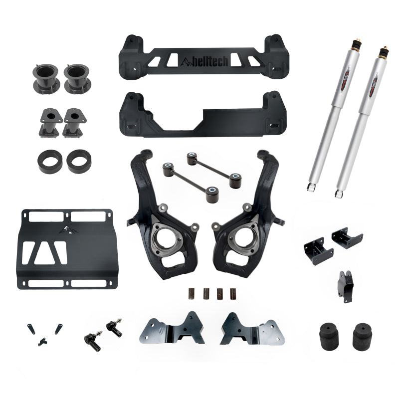 Belltech 2019+ Dodge Ram 1500 2WD (NonClassic) 7in. Lift Kit - 153713BK-C-Dub Tech