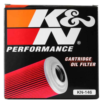 K&N Yamaha 3.969in OD x 1.531in H Oil Filter - KN-146