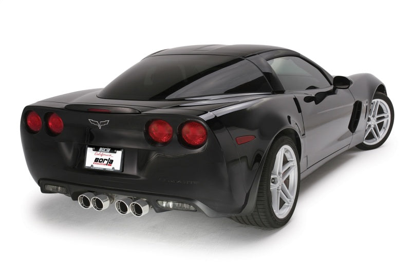 Borla 06-12 Chevrolet Corvette Z06/ZR1 6.2L/7.0L 8cyl Aggressive ATAK Exhaust - 11822-C-Dub Tech