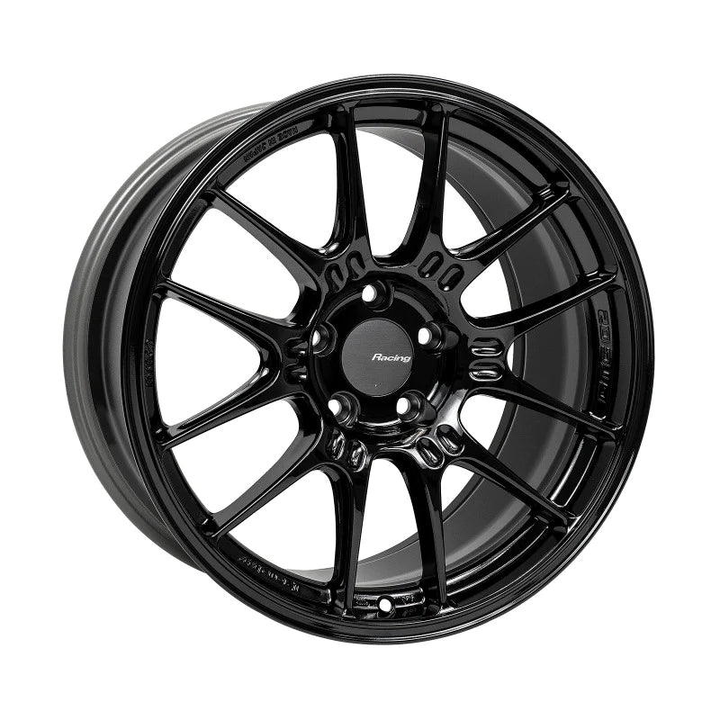 Enkei GTC02 18x9.5 5x114.3 40mm Offset 75mm Bore Gloss Black - 534-895-6540GB