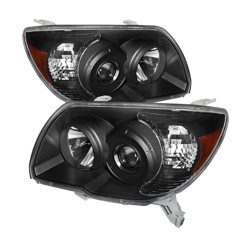 Xtune Toyota 4Runner 06-09 Crystal Headlights Black HD-JH-T4R06-AM-BK - 9023378