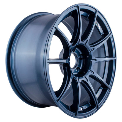 SSR GTX01 18x9.5 5x114.3 22mm Offset Blue Gunmetal Wheel (S/O, - XA18950+2205GBG