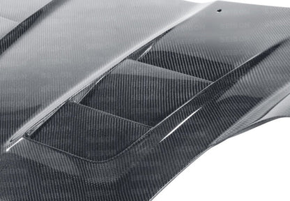 Seibon 00-05 Toyota MR-S (ZZW30L) TS-Style Carbon Fiber Hood - HD0005TYMRS-TS