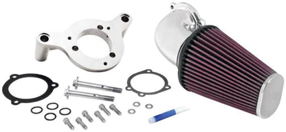 K&N 01-11 Harley Davidson FX / FL Aircharger Performance Intake - 63-1125P