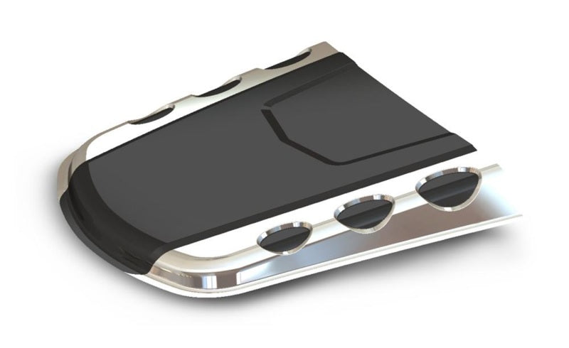 AVS Universal Hood Scoop - Smoke - 80012-C-Dub Tech