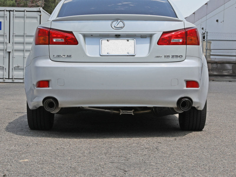 aFe POWER Takeda 06-13 Lexus IS250/IS350 SS Axle-Back Exhaust w/ - 49-36055-C