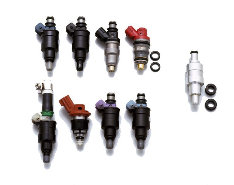 HKS 1JZ-GTE 650CC Top Feed High Impedance Fuel Injectors - 14002-AK003