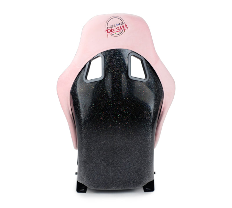 NRG FRP Bucket Seat Prisma Edition w/ Pearlized Back and - FRP-303PK-PRISMA