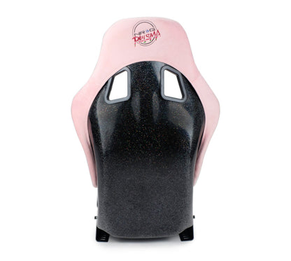 NRG FRP Bucket Seat Prisma Edition w/ Pearlized Back and - FRP-303PK-PRISMA