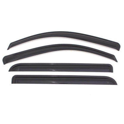 AVS 07-10 Mitsubishi Outlander Ventvisor Outside Mount Window Deflectors 4pc - 94555-C-Dub Tech