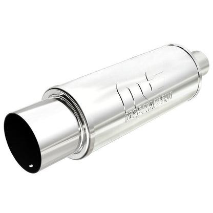 MagnaFlow Muffler W/Tip Mag SS 14X5X5-2.25/4. - 14857