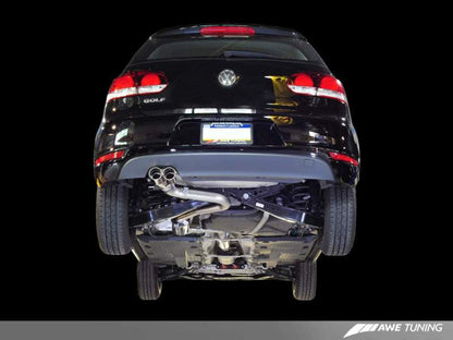 AWE Tuning 2.5L Golf/Rabbit Catback Performance Exhaust - 3010-22020-C-Dub Tech