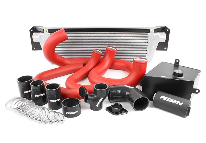 Perrin  15-17 WRX (Will Not Fit 2018) FMIC Boost Tube - PSP-ITR-437-2RD/BK