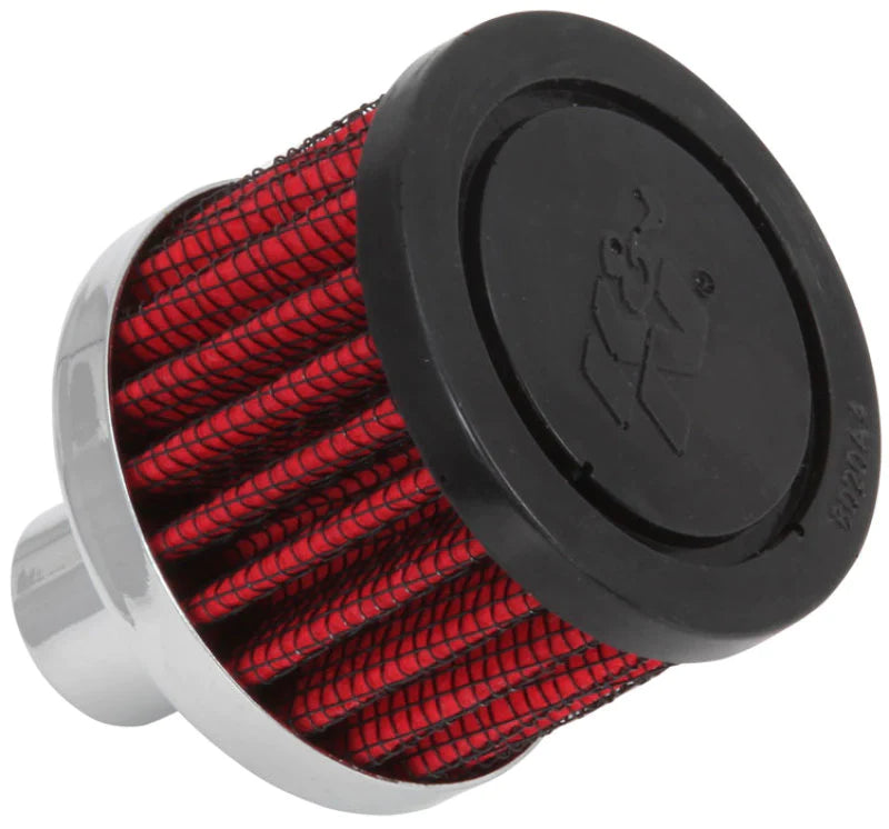 K&N Steel Base Crankcase Vent Filter .75in Vent OD x - 62-1030