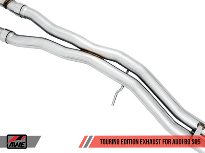 AWE Tuning Audi B9 SQ5 Resonated Touring Edition Cat-Back Exhaust - 3015-31016-C-Dub Tech