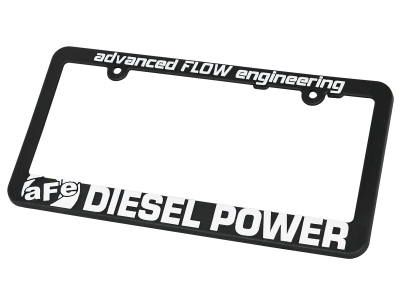 aFe POWER Diesel Performance License Plate Frame - 40-10204