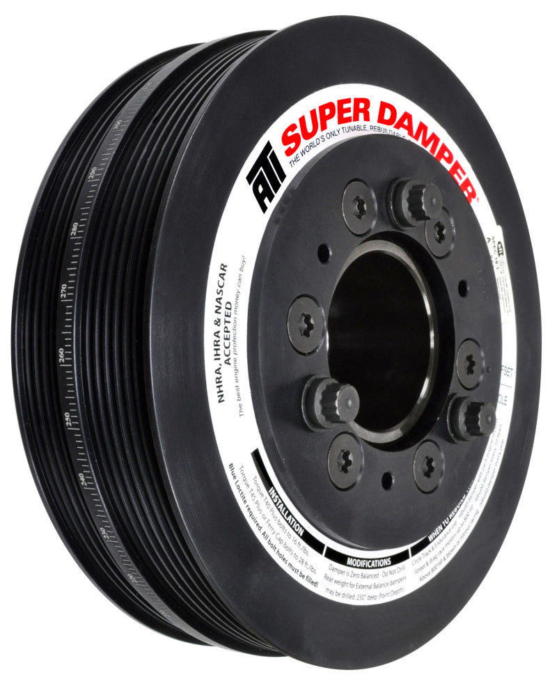 ATI Damper - 7.48in - Alum - 6/4 Grv - - ATI918856-C-Dub Tech