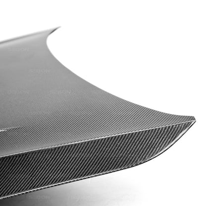 Seibon 2012+ Volkswagen Golf MK7 DV-Style Carbon Fiber Hood - HD12VWG7-DV